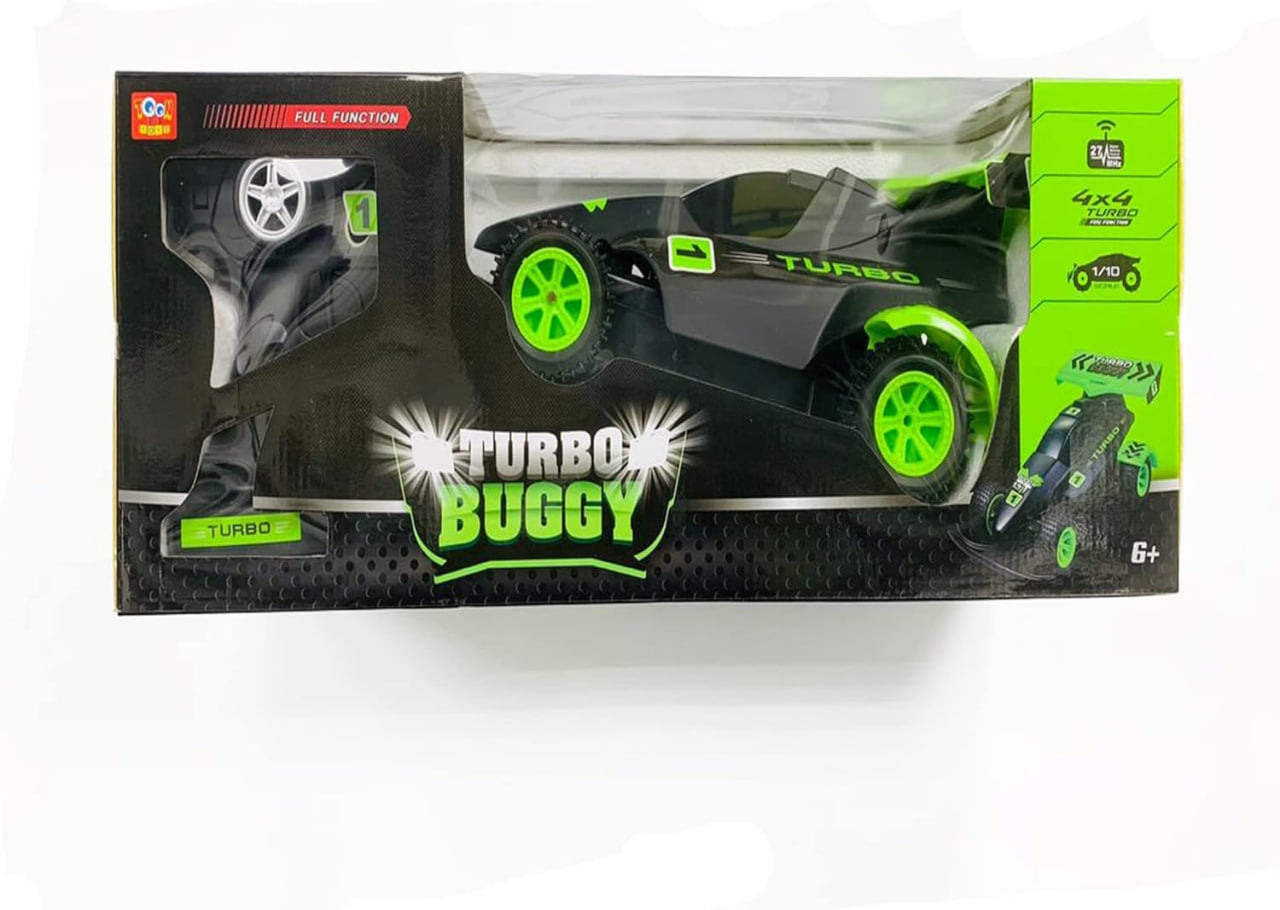 سيارة تحكم عن بعد للطرق الوعرة Turbo Buggy RC بمقياس 1:10 – هيكل من السبائك دفع رباعي