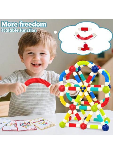 Magnetic Building Blocks Set – 40 Pieces Educational Construction Toy