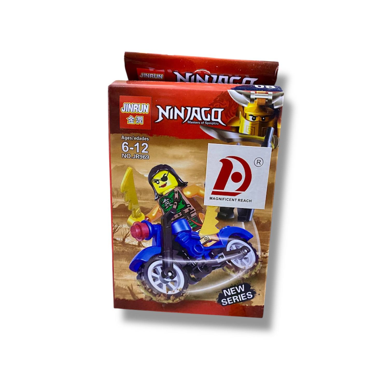 Ninja Motorcycle Building Set – Collectible Action Series