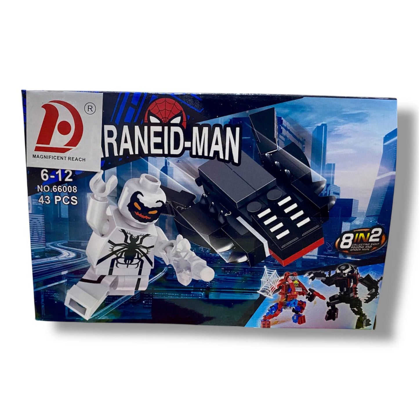 Super Hero Building Blocks Set – 8-in-1 Collection
