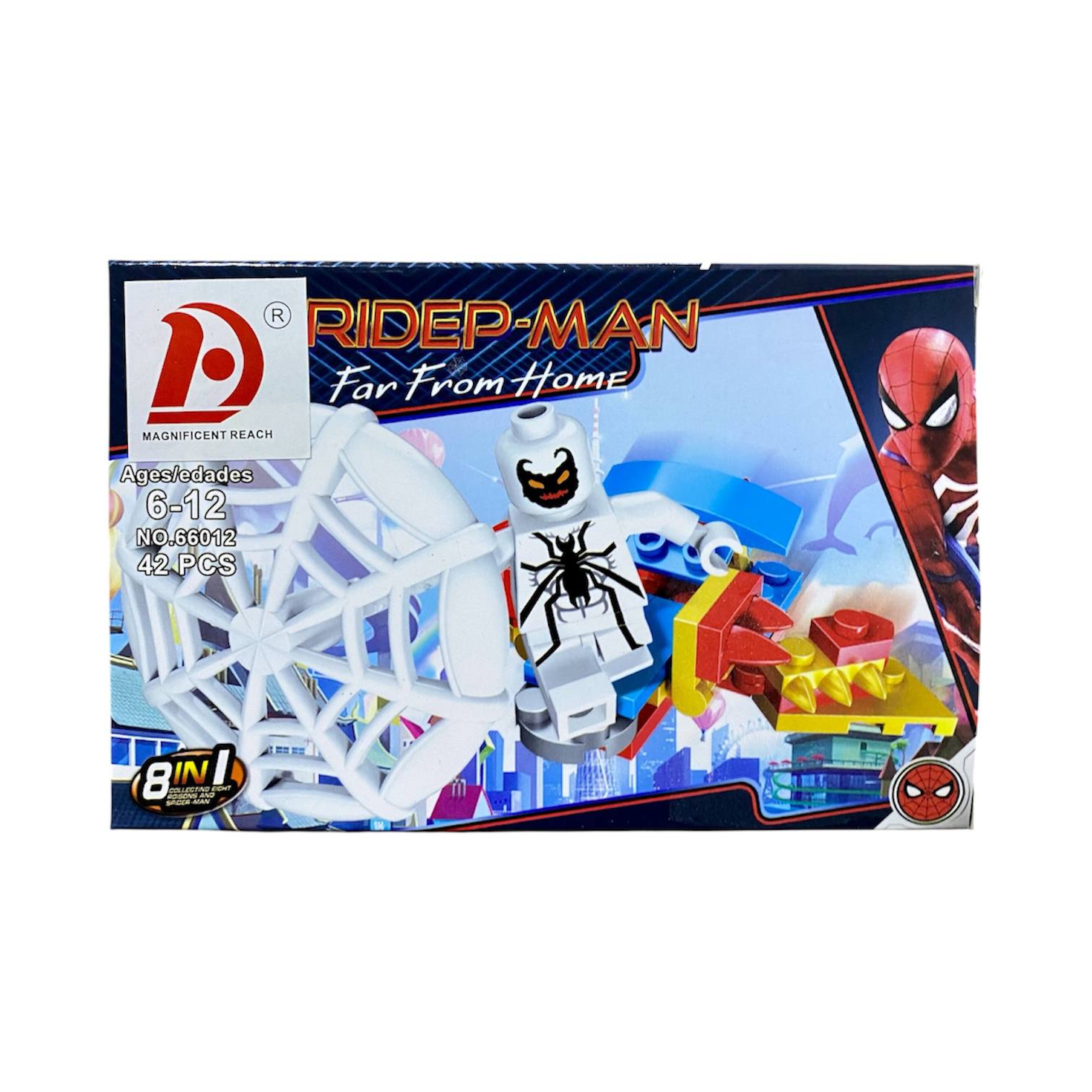 RIDEP-MAN 8-in-1 Building Blocks Set – Hero & Vehicle Collection