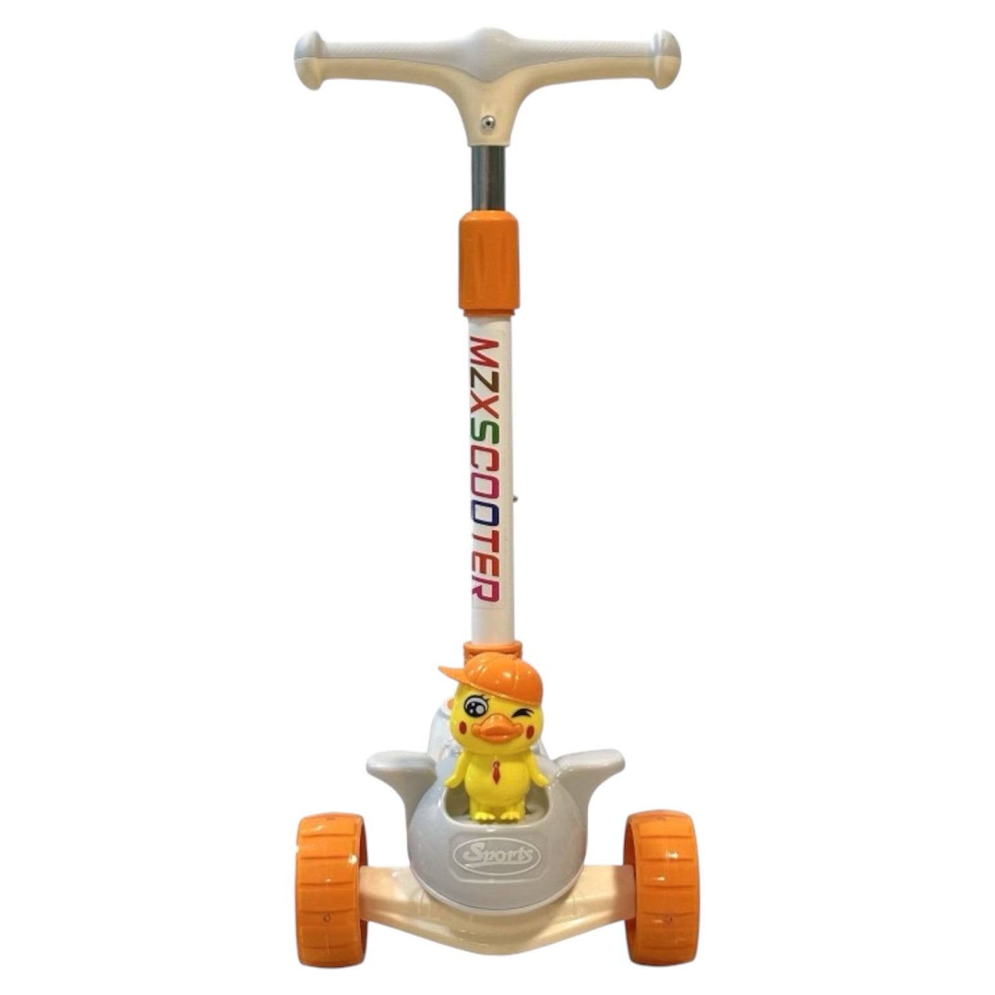 Cute Duck 3-Wheel Scooter with Lights & Music