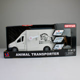 Jinjia Animal Transport Truck – Realistic Lights & Sounds with Horse Figure