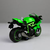 Kawasaki Ninja H2R Die-Cast Motorcycle 1:12 – Alloy Metal Model with Lights & Sounds