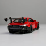 BMW M4-Inspired Racing Car Die-Cast 1:28 – Metal Model with Lights & Sounds