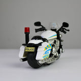 Police Motorcycle 1:12 – Pull-Back Model with Lights & Siren Sounds