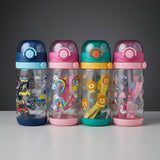 Smiggle Kids Water Bottle – 600ml BPA-Free Bottle with Silicone Straw