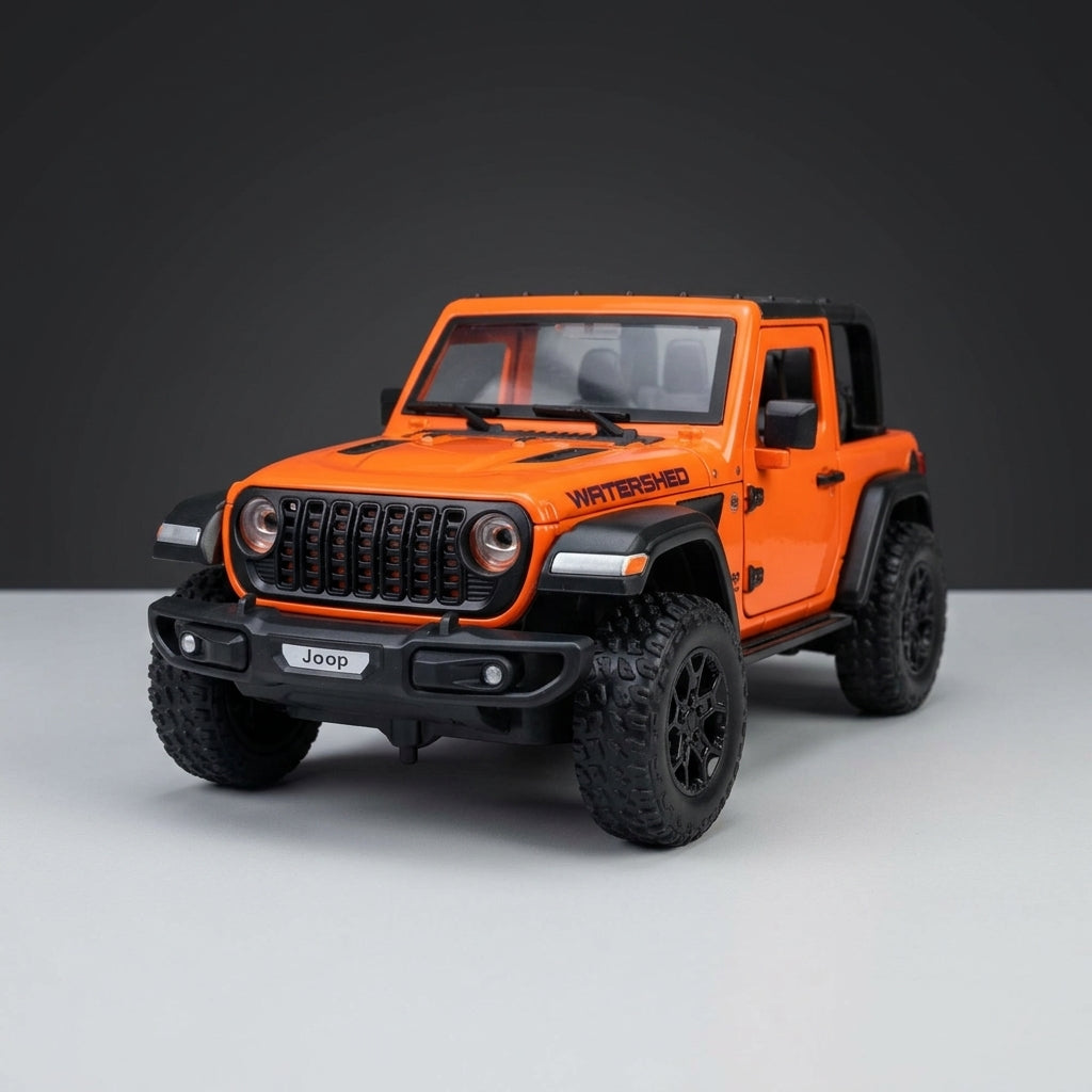 Jeep Wrangler Rubicon 1:24 – Die-Cast Off-Road Model Car