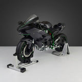 1:6 Kawasaki Ninja H2R – Interactive Die-Cast Motorcycle Model with Light, Sound & Vapor Effects