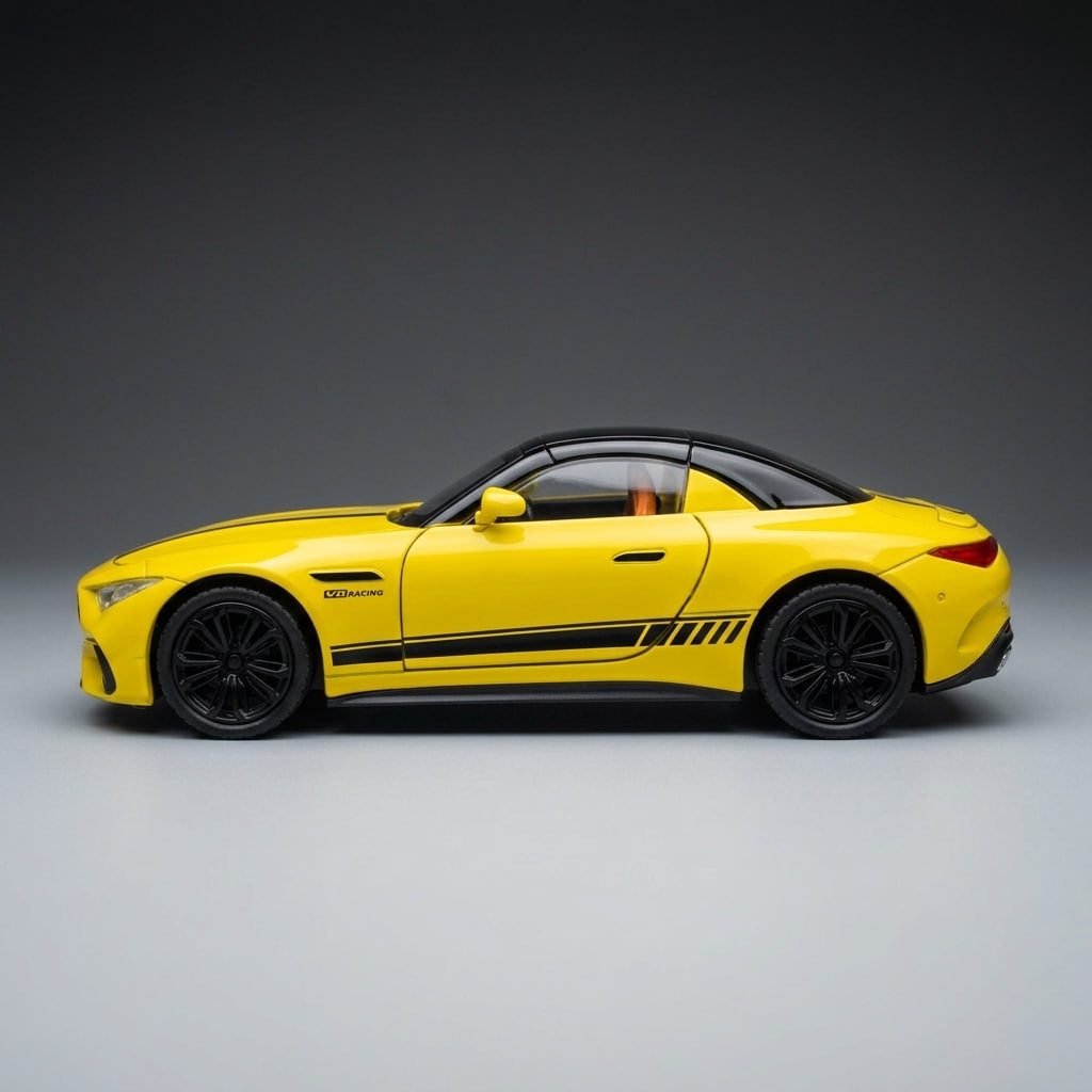 1:22 Mercedes-AMG SL63 – Die-Cast Model Car with Light & Sound