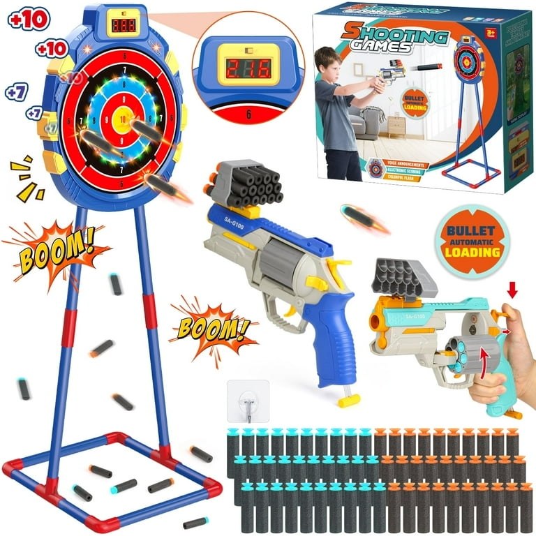 Electronic Target Shooting Game – Light-Up Target & Digital Score