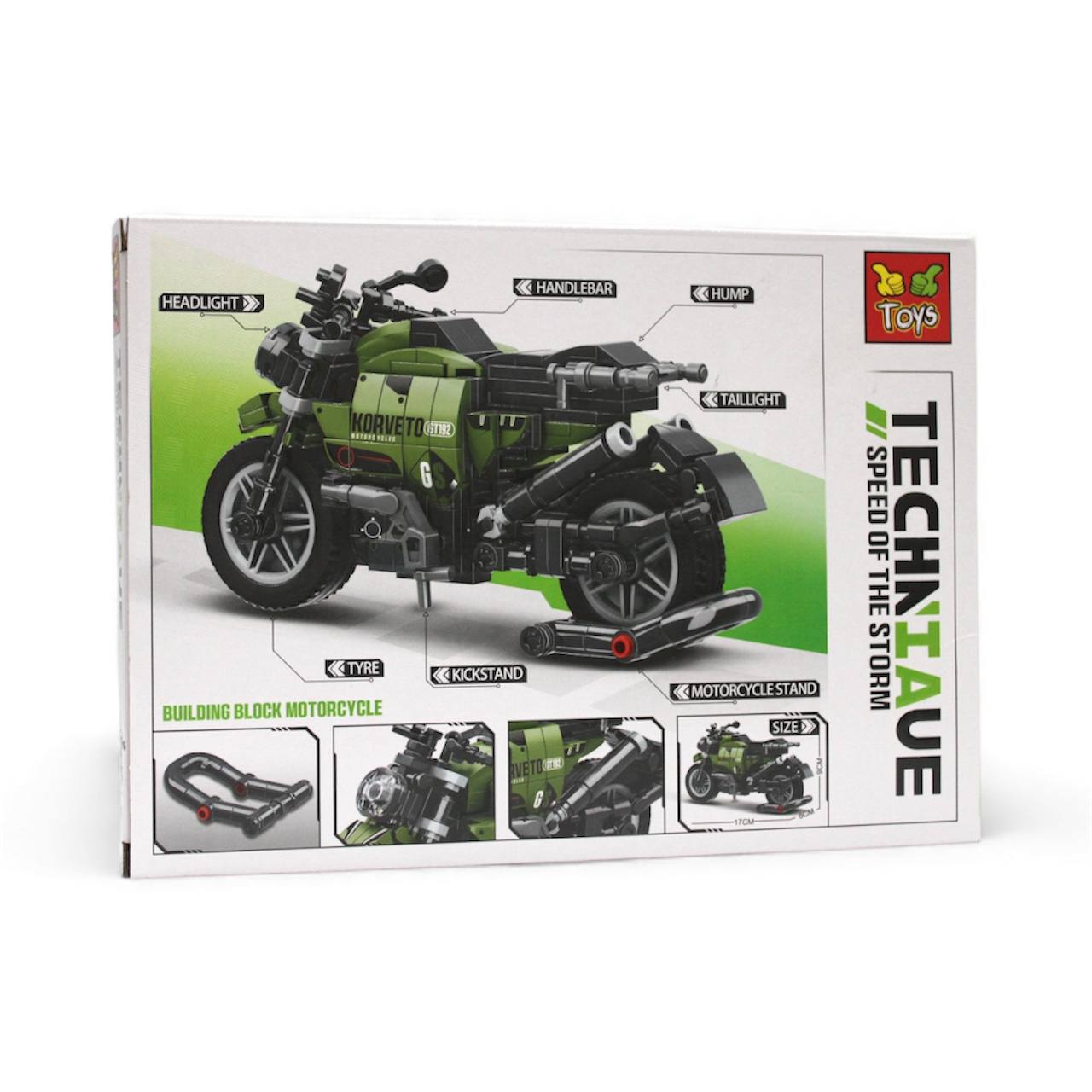 Sembo Block / Guarti Motorcycle Building Set (280–294 Pieces)