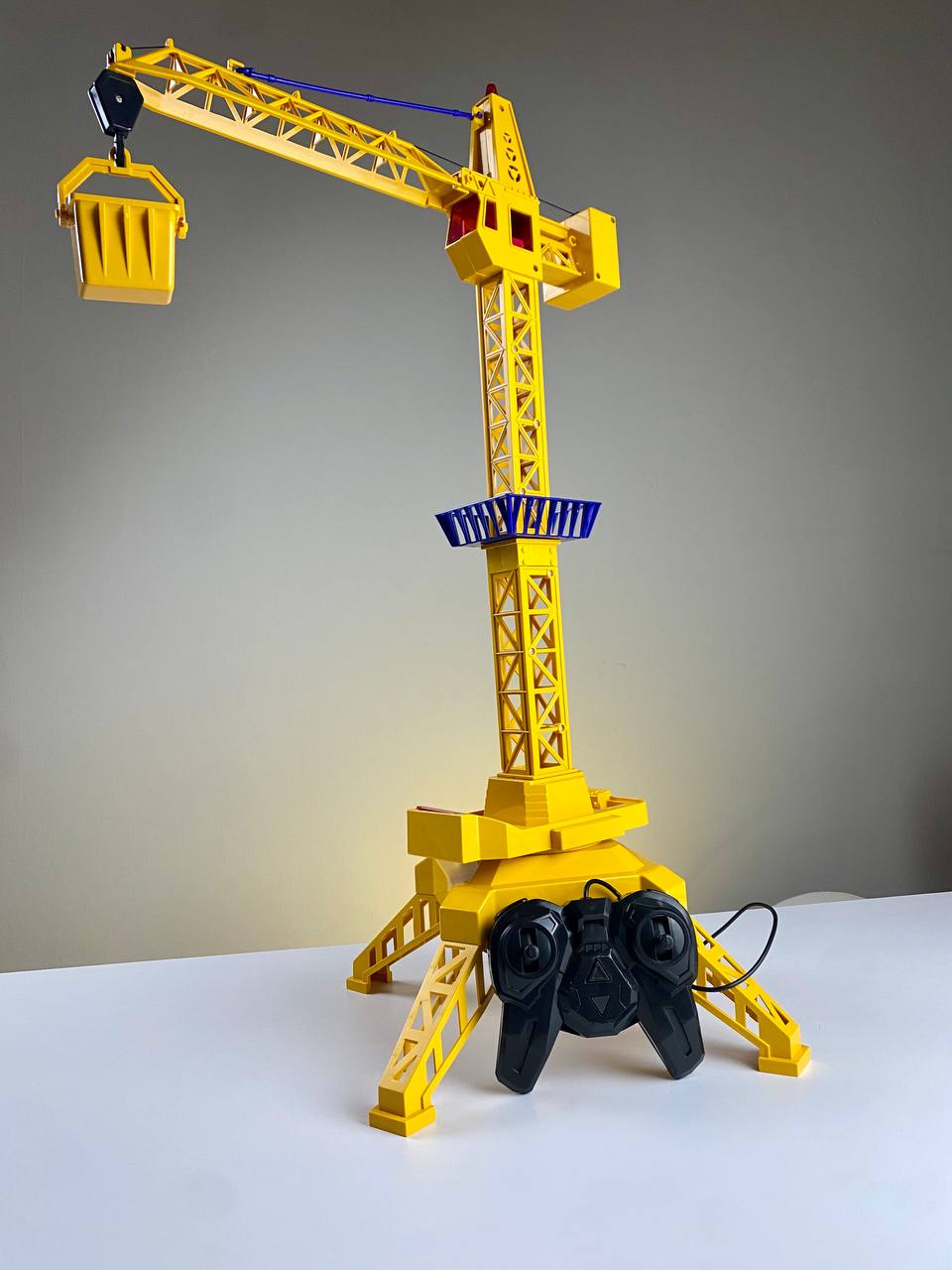 Remote-Control Tower Crane for Kids – Realistic Construction Playset