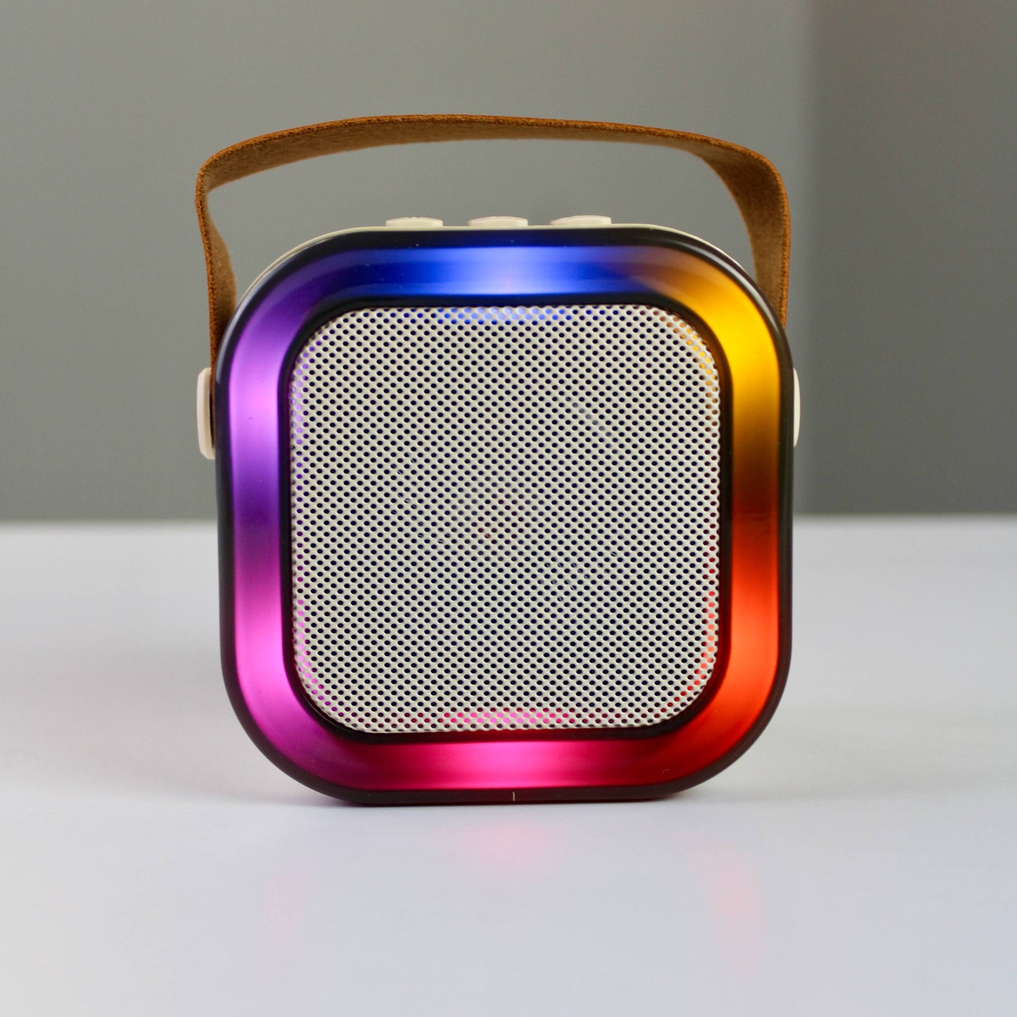 نظام كاريوكي محمول مع ميكروفون لاسلكي