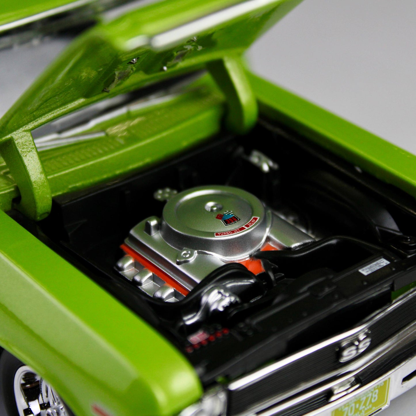 Maisto Chevrolet Nova SS 1970 1:24 نموذج سيارة مصبوب – إصدار خاص