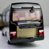 Toyota Coaster Die-Cast Bus Model – Premium Collectible with Light & Sound Pull-Back Action