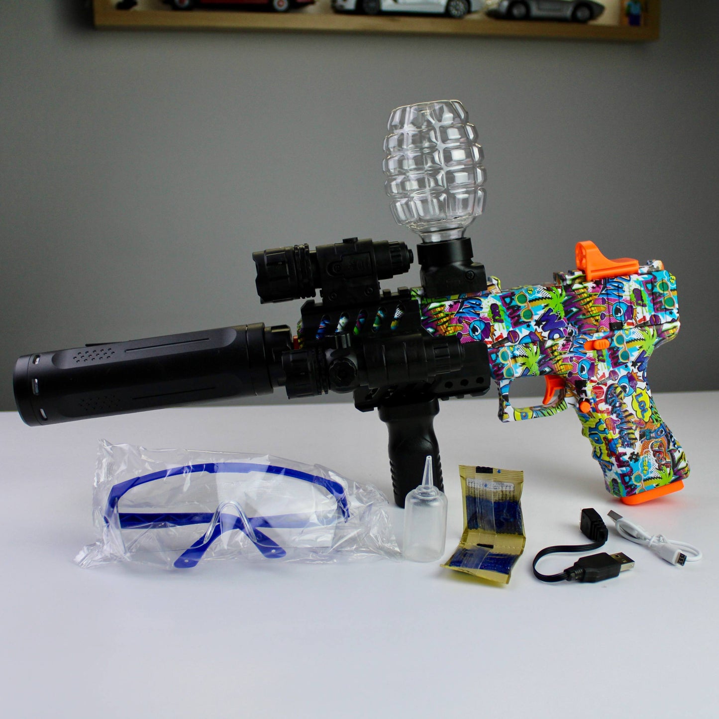 T28A Gel Blaster – قاذفة كرات الجل الكهربائية التكتيكية
