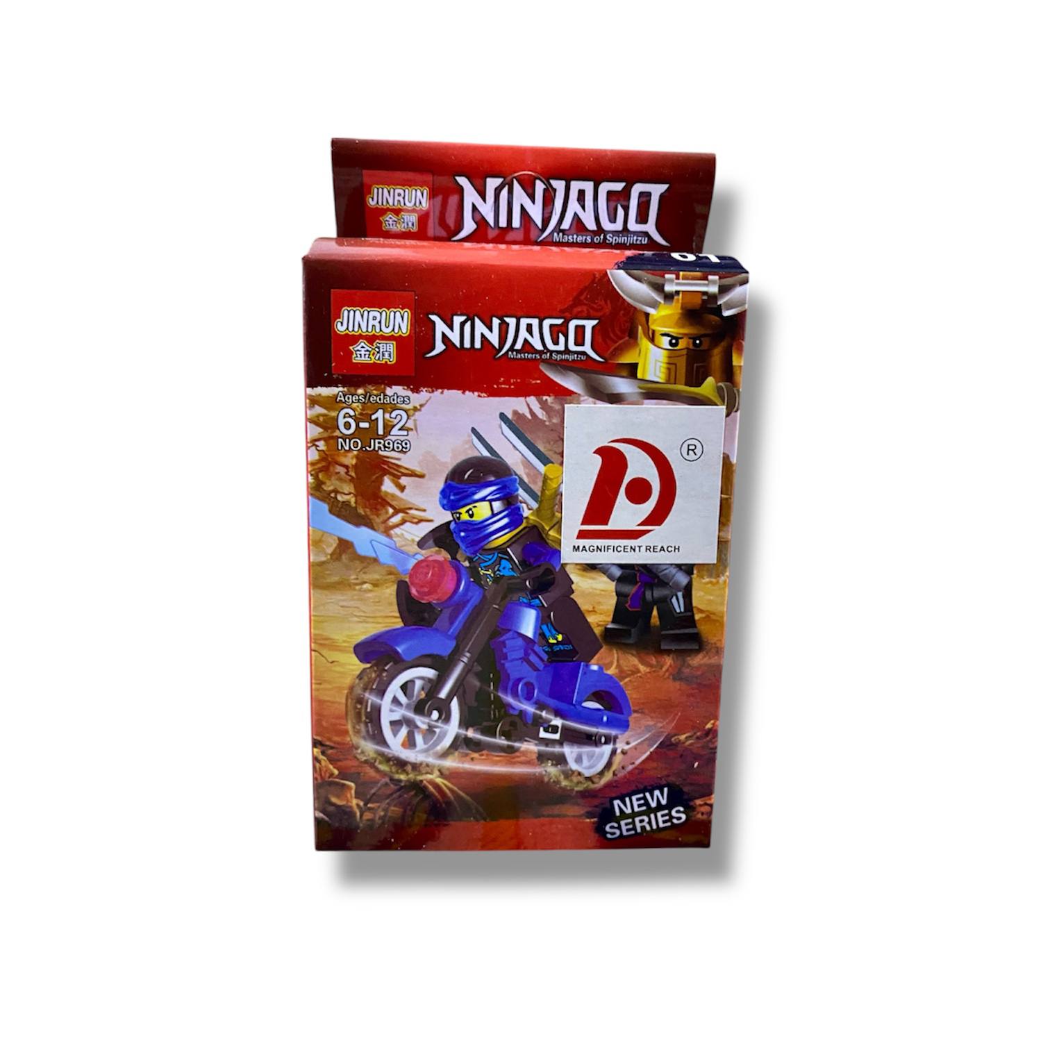 Ninja Motorcycle Building Set – Collectible Action Series