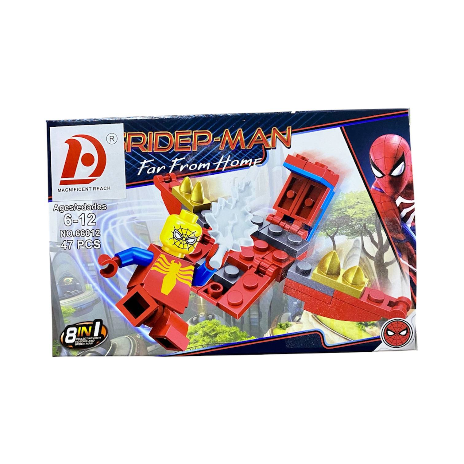 RIDEP-MAN 8-in-1 Building Blocks Set – Hero & Vehicle Collection