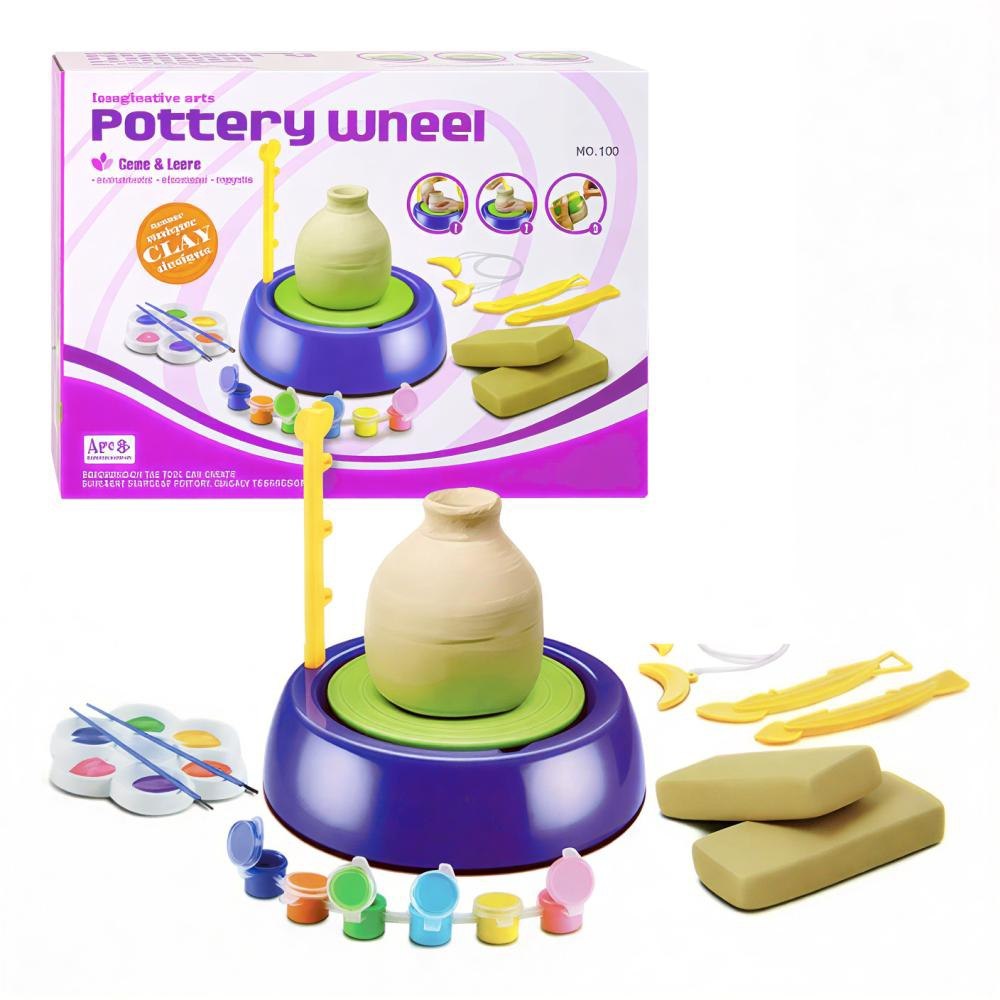 Pottery Wheel Set – Creative Clay Art Studio for Kids