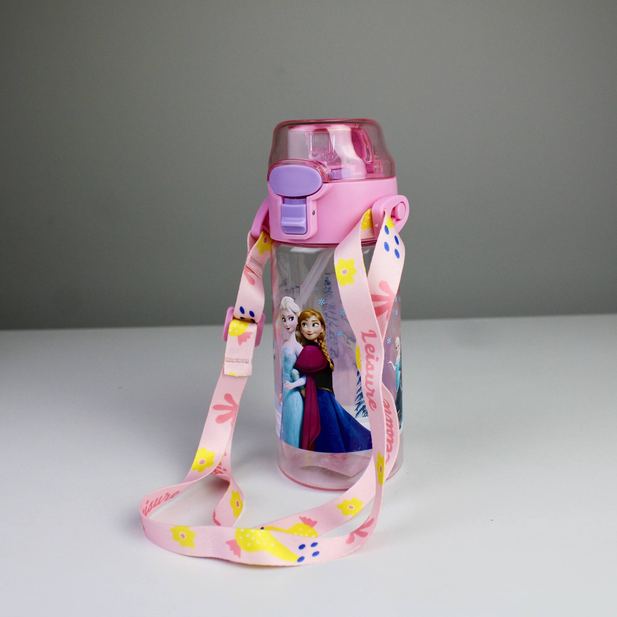 Disney Frozen Lunch Box & Bottle Set – Kids School Set with Leak-Resistant Bottle