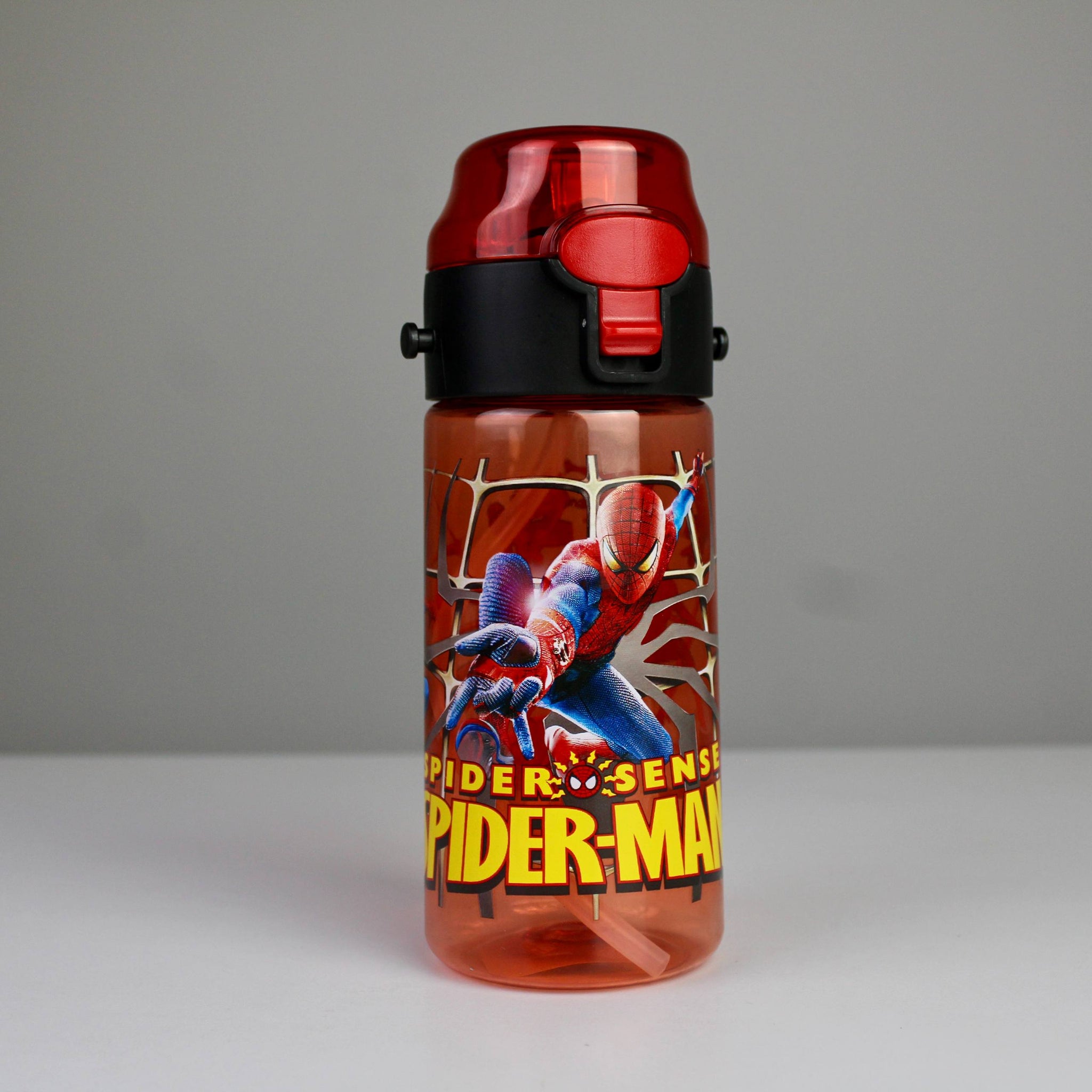 Smiggle Spider-Man Lunch Box & Bottle Set – 3-Compartment Lunch Box with Leak-Resistant Bottle