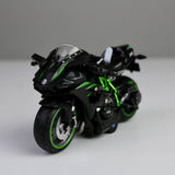 Kawasaki Ninja H2R Die-Cast Motorcycle 1:12 – Alloy Metal Model with Lights & Sounds