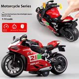 1:14 Scale Racing Motorcycle Model