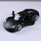 Porsche 918 Spyder Die-Cast Model – Black