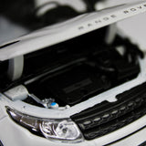 Welly Land Rover Range Rover Evoque مجسم سيارة رياضية متعددة الاستخدامات مصبوب بالقالب بمقياس 1:24