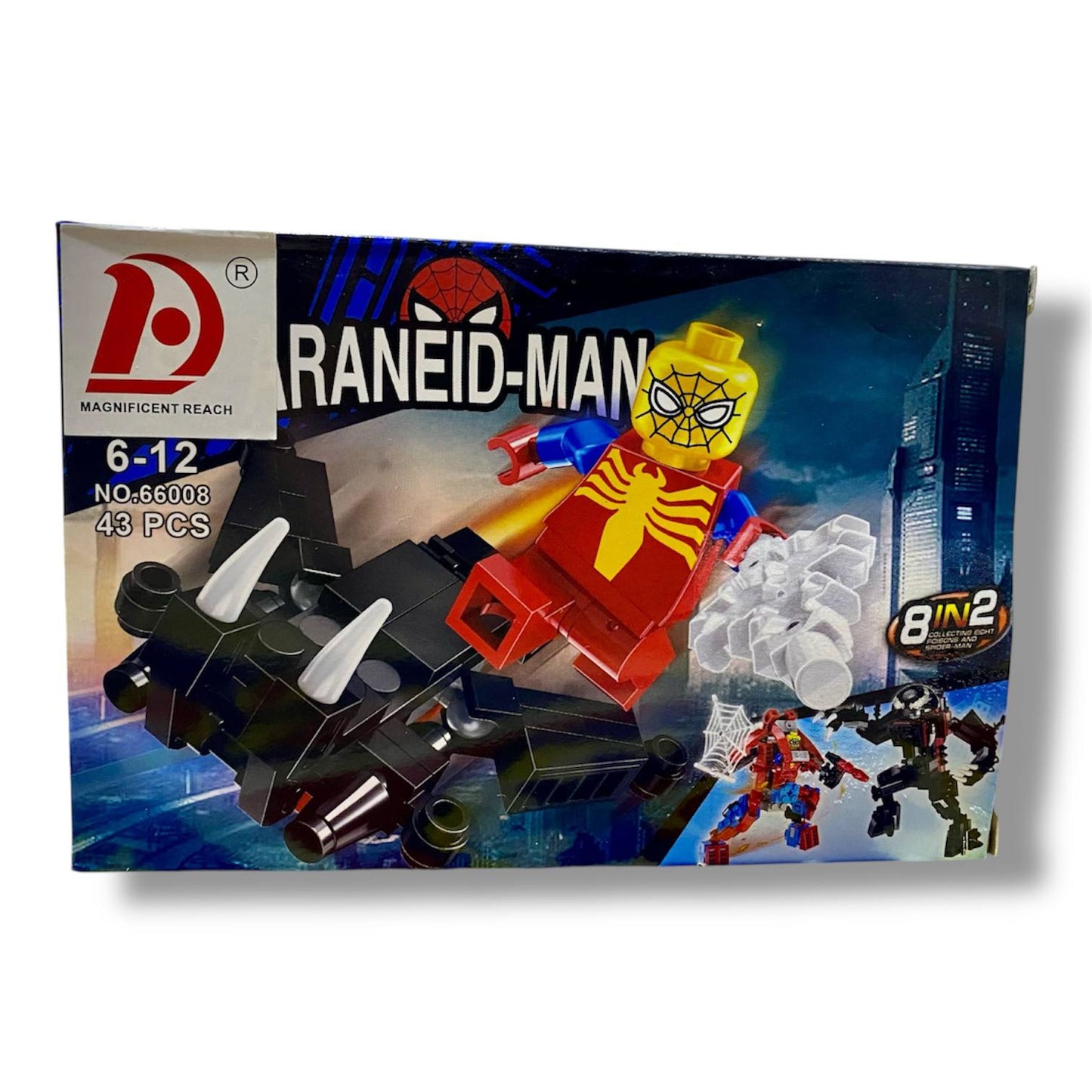 Super Hero Building Blocks Set – 8-in-1 Collection
