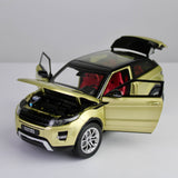 GT Autos Gold Range Rover Evoque Premium Die-Cast Model Car (1:18)