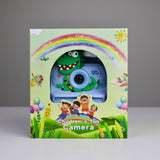 Kids Instant Print Camera – Dinosaur Design with Thermal Printer & Games