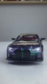 BMW M4 CSL – 1:24 Die-Cast Sports Car Model with Light & Sound