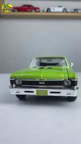 Maisto Chevrolet Nova SS 1970 1:24 نموذج سيارة مصبوب – إصدار خاص