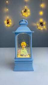 Medium Princess Ramadan Lantern with Moving Glitter & Music
