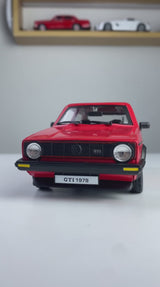 بوراجو فولكس فاجن جولف GTI 1979 مقياس 1:24 نموذج سيارة مصبوب