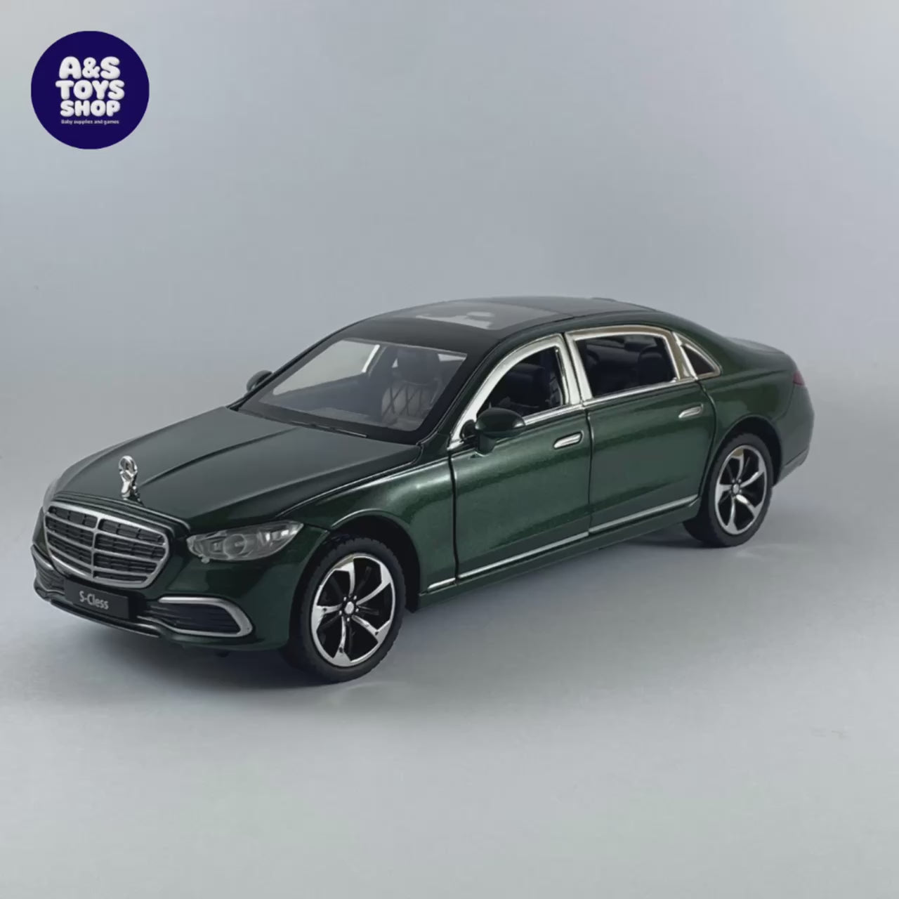 Mercedes-Benz S-Class 1:24 Scale Die-Cast Model Car
