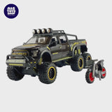 Ford Raptor Die-Cast Model Car 1:28 Scale with Motorcycle