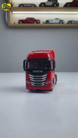 Iveco Truck – 1:38 Die-Cast Truck Model with Light, Sound & Pull Back