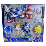 Sonic Characters Set 8-in-1 – Adventure Figure Collection