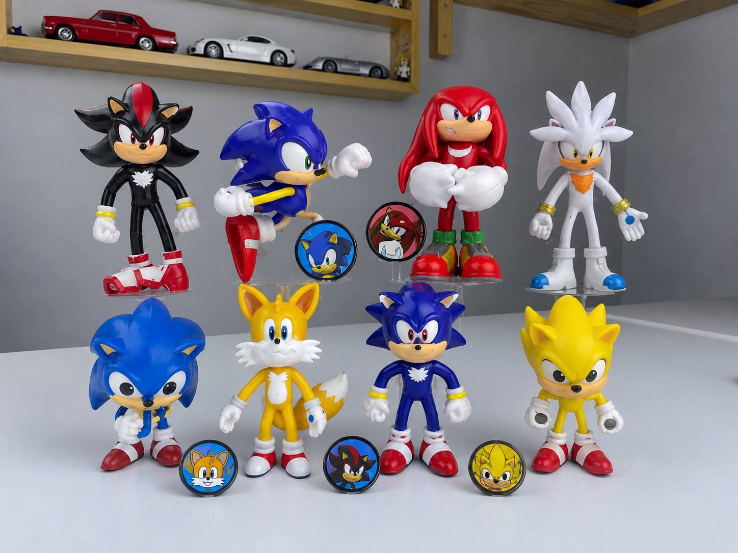 Sonic Characters Set 8-in-1 – Adventure Figure Collection