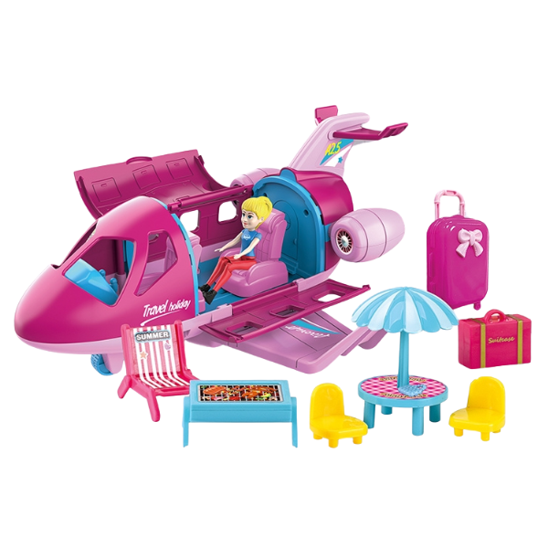Judy’s Magical Airplane Playset – Plane with Doll and Accessories