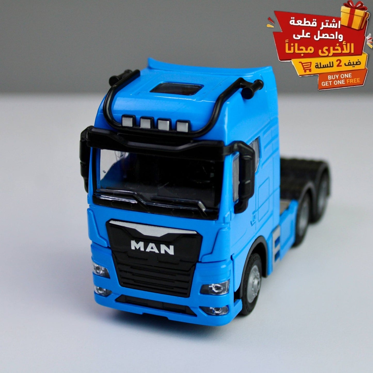 مجسم شاحنة MAN TGX معدن 1:38 