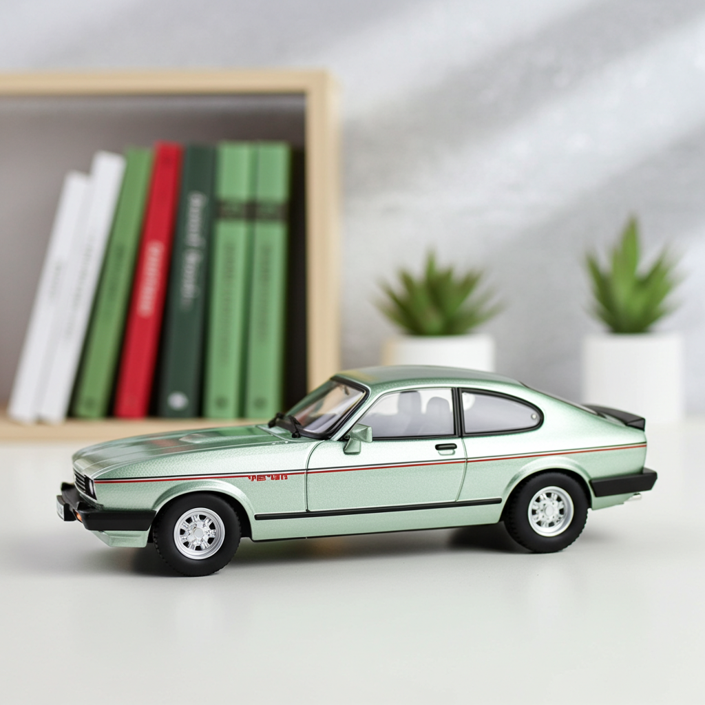 نموذج سيارة Bburago Ford Capri 1982 بمقياس 1:24 مصبوب - Star Collezione